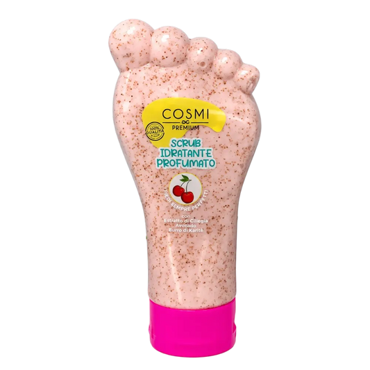 Esfoliante para Pés Cosmi Cereja e Abacate com manteiga de karité