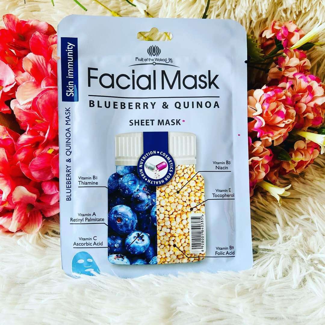 Facial Mask Blueberry & Quinoa - Storettastic  