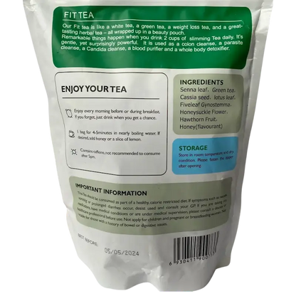 cha detox ingredientes sene cha verde cassia gynostemma