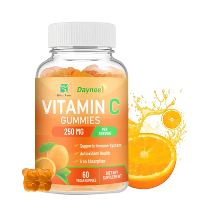 gomas vitamina c 250mg suplemento alimentar 60 gomas imunidade antioxidante