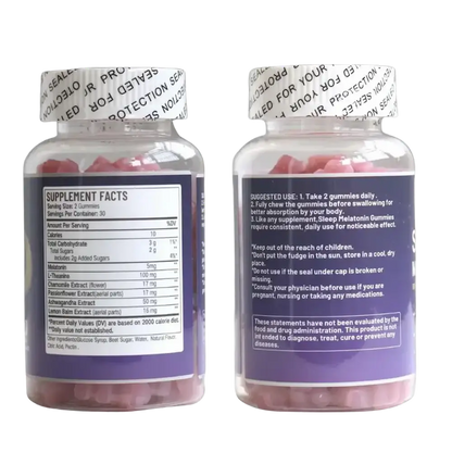 tabela nutricional gomas melatonina informacao suplemento modo de uso sono descanso