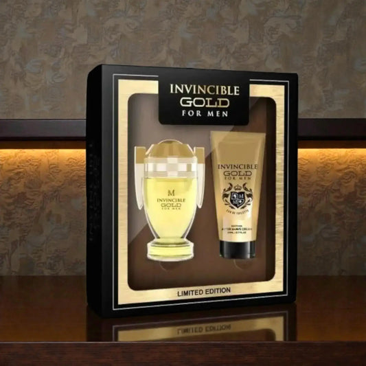 Invincible Gold Men's Mirage Gift Set