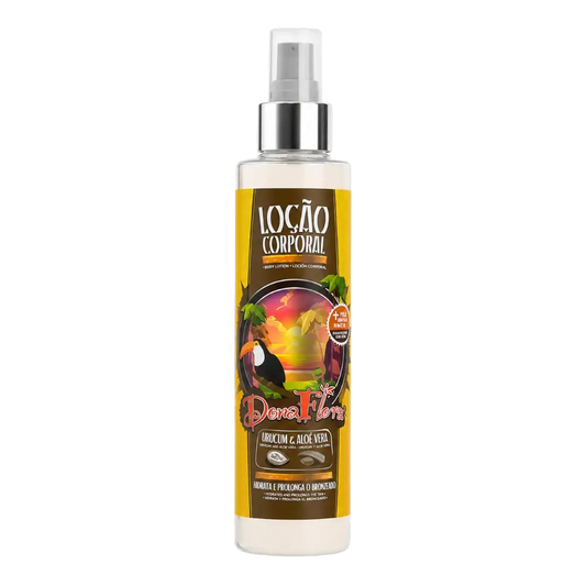 Loção corporal urucum e aloé vera Dona Flora 200ml