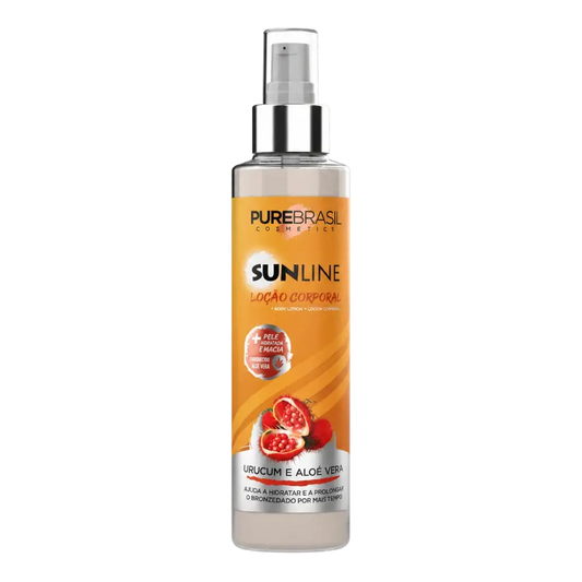 Loção corporal pós-sol Pure Brasil Aloe Vera e Urucum 150ml