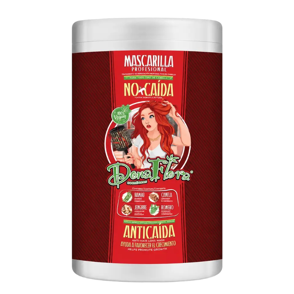 máscara antiqueda dona flora 1000ml