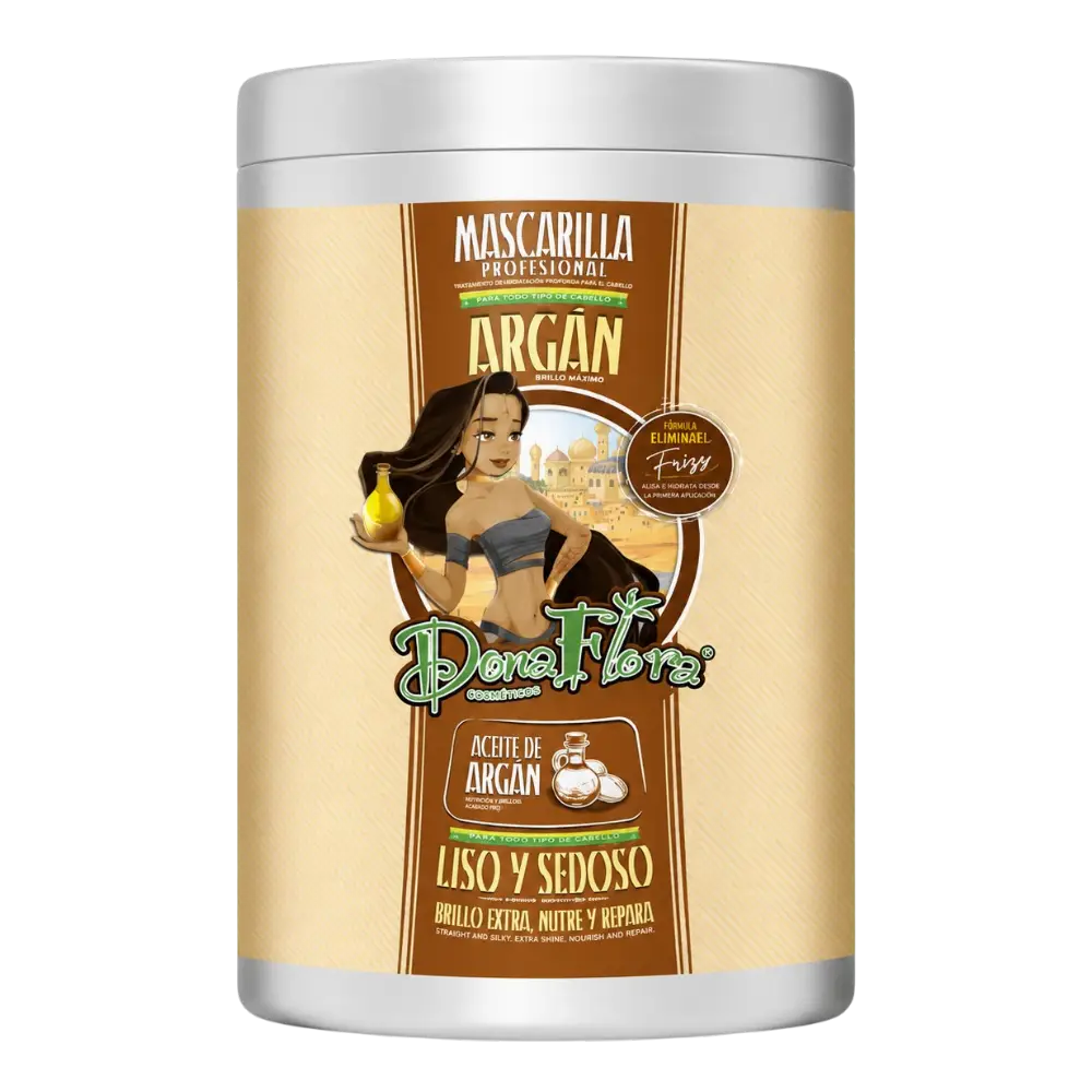 máscara argão dona flora 1000ml
