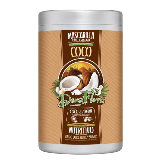 máscara coco e argão dona flora 1000ml