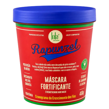 máscara fortificante rapunzel lola cosmetics 450g