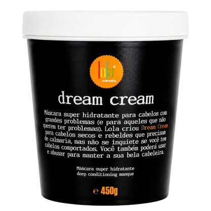 máscara dream cream lola cosmetics 450g