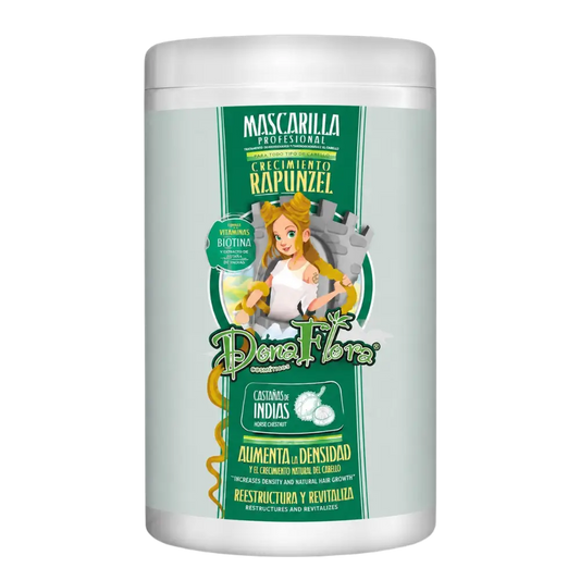máscara crescimento rapunzel dona flora 1000ml