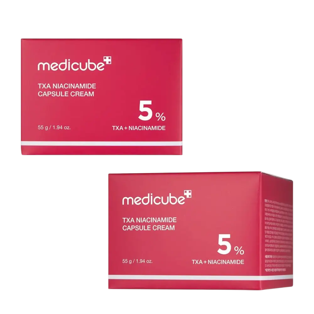 creme facial medicube niacinamida 5 acido tranexamico embalagem produto