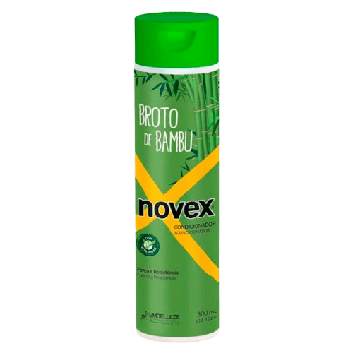 alt="Condicionador Broto de Bambu Novex - Condicionador enriquecido com broto de bambu, ideal para fortalecer e hidratar os cabelos, proporcionando brilho, maciez e crescimento saudável."