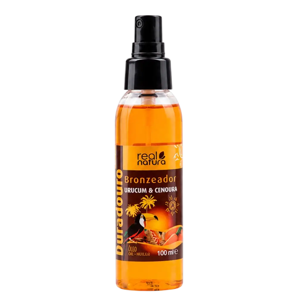 Óleo Bronzeador Urucum e Cenoura Real Natura 100ml