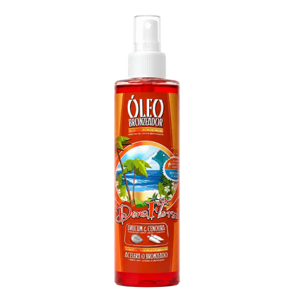 Óleo Bronzeador Dona Flora Urucum e Cenoura 200ml 