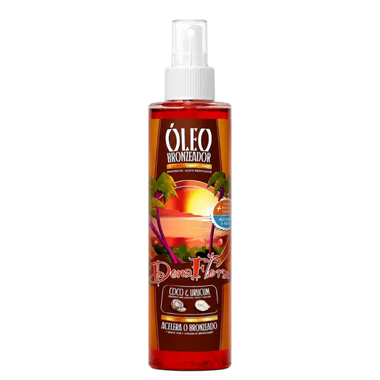 Óleo Bronzeador Dona Flora Coco e Urucum 200ml 