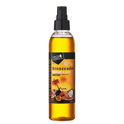 Óleo Bronzeador Urucum e Coco Real Natura 200ml