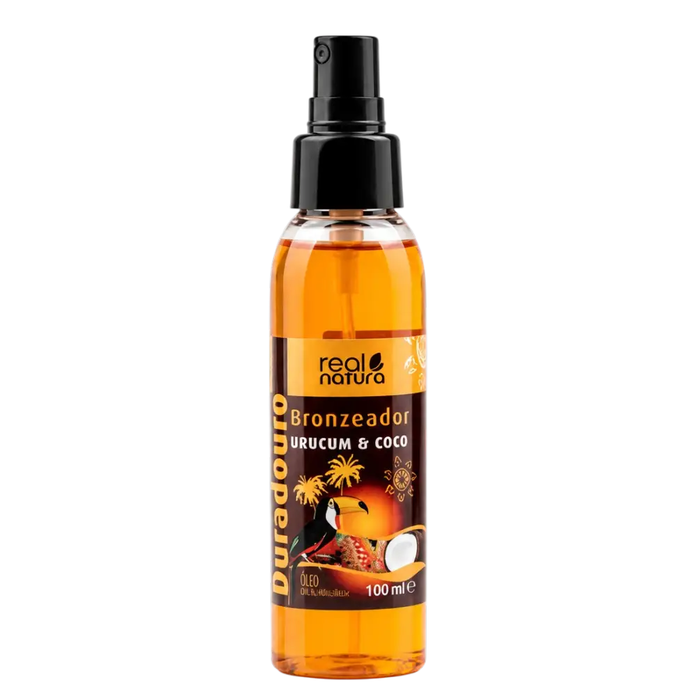 Óleo Bronzeador Urucum e Coco Real Natura 100ml