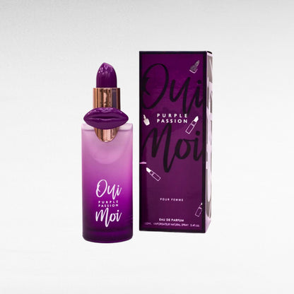 alt=" Perfume 0ui Moi Purple Satin Mirage Feminino - Frasco de perfume em vidro com design elegante e embalagem roxa"