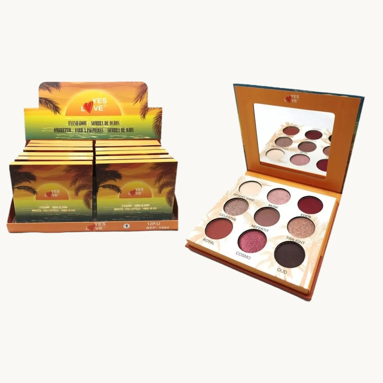 Paleta de Sombras Sundown - Storettastic  