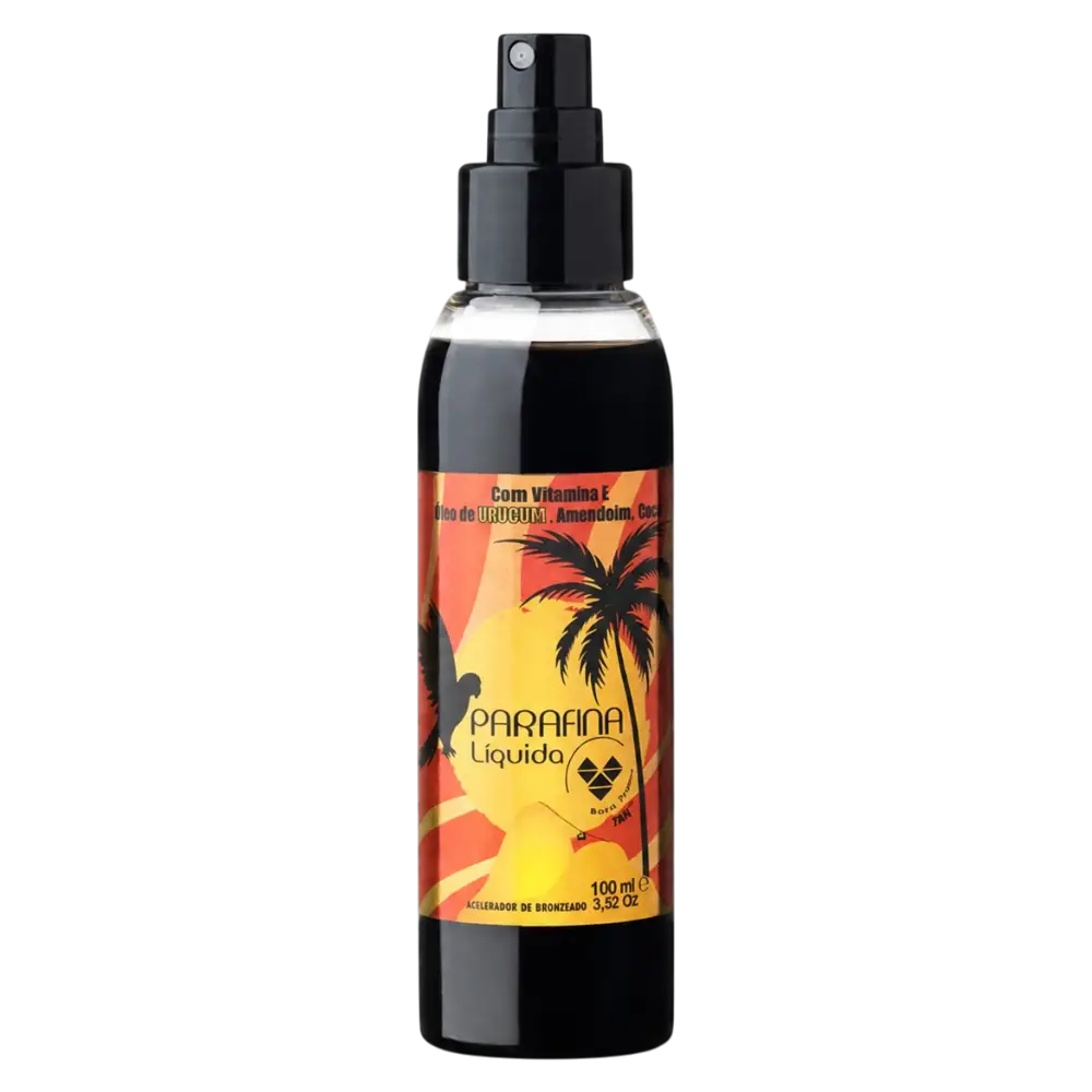 Parafina Bronzeadora Líquida Real Natura com Urucum e Coco