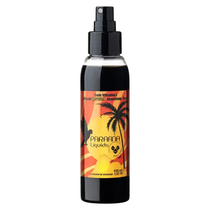 Parafina Bronzeadora Líquida Real Natura com Urucum e Coco