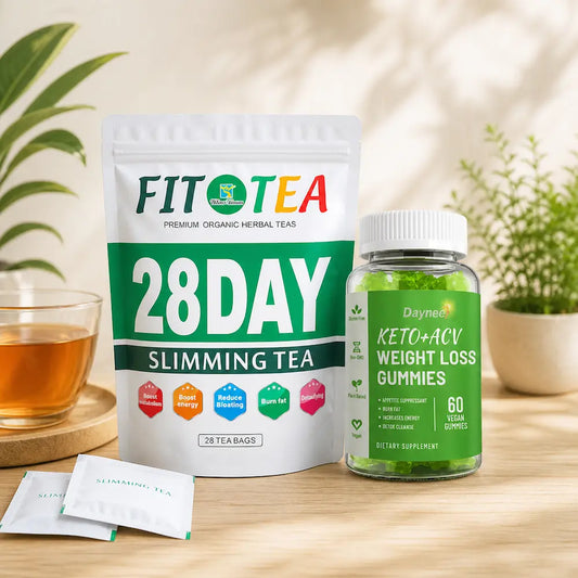 programa detox 28 dias cha slimming tea e gummies keto acv perda de peso