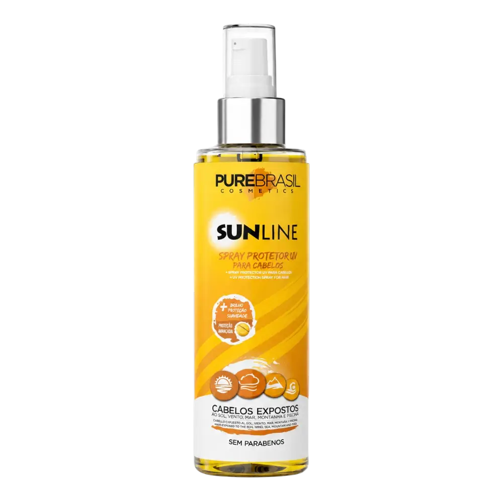 Spray protetor UV Pure Brasil para cabelos 150ml