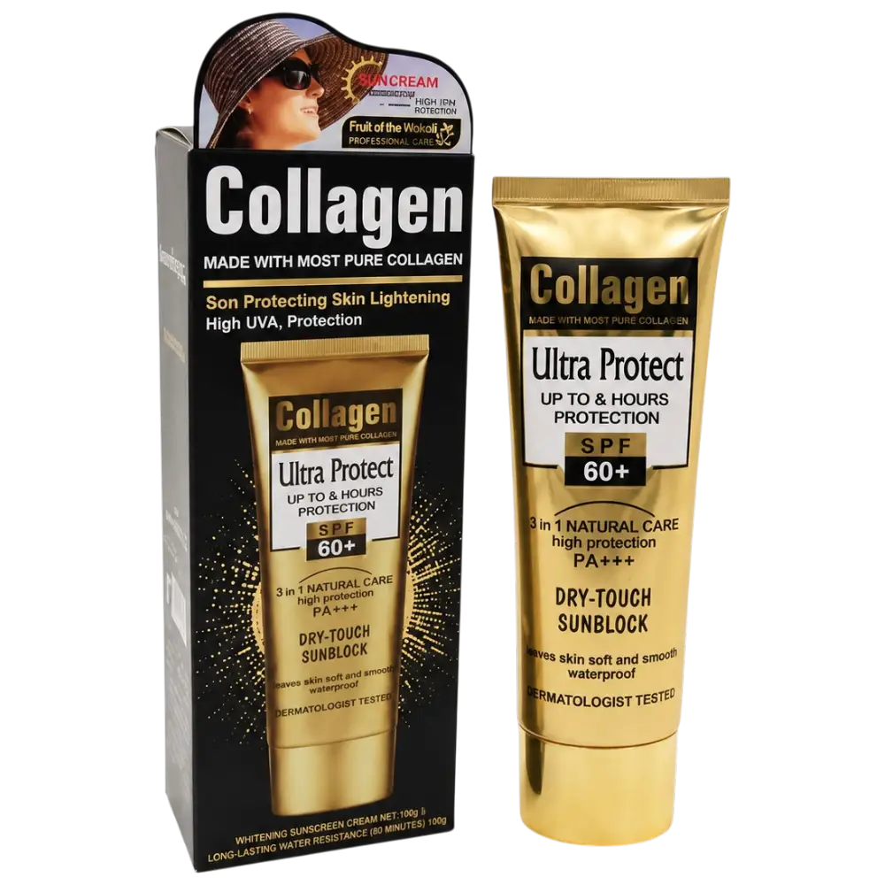 Protetor solar clareador colagénio FPS 60 100ml