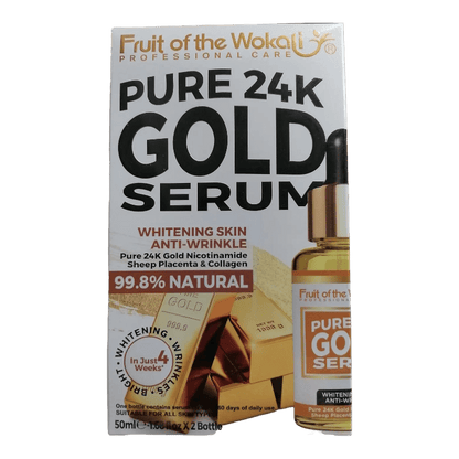 Suero de Oro Puro de 24K Fruto del Wokali