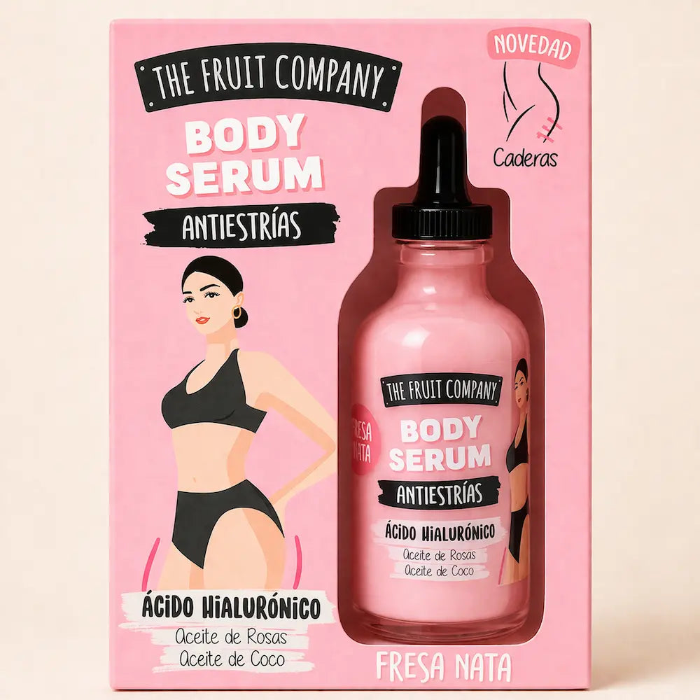serum corporal acido hialuronico antiestrias fruit company hidratacao pele