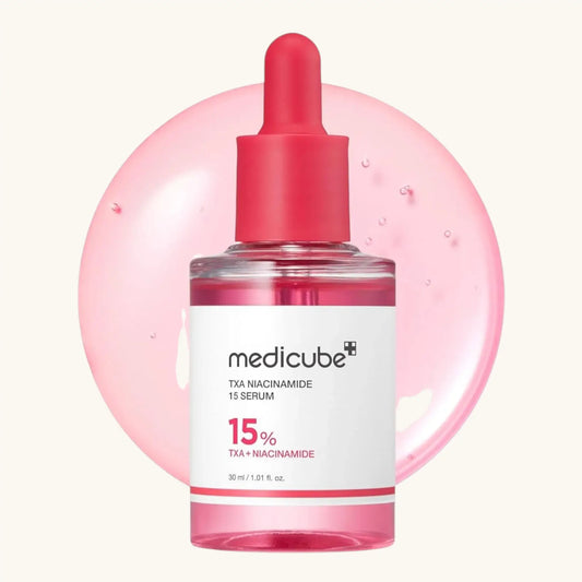 Sérum facial Medicube TXA Niacinamide 15% anti manchas para uniformizar o tom e iluminar a pele