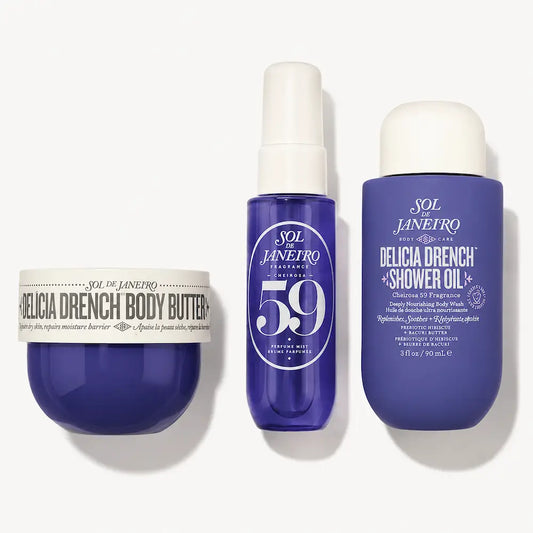 kit viagem sol de janeiro delícia drench roxo