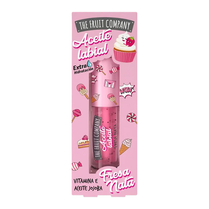 Óleo Labial Morango e Nata The Fruit Company