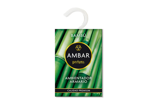Ambientador de armário de aroma a Bambu;  0% Álcool;  Perfume de Qualidade Premium;  Duração +45 dias;